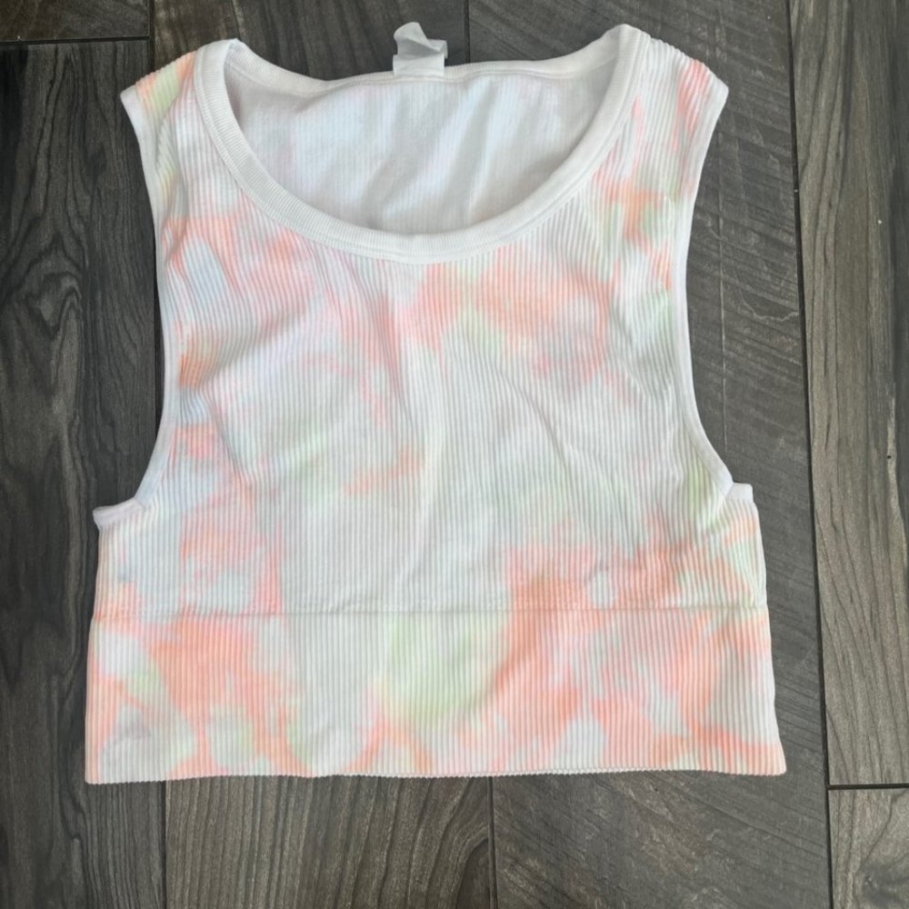 Tie Dyed Hendrix Crop Tank RC